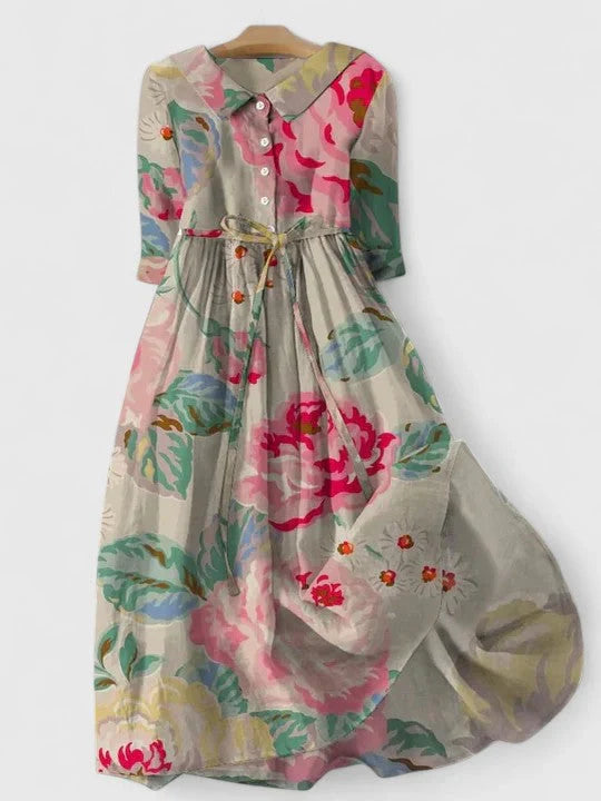 Zofia – Robe d'Élégance Subtile et de Confort