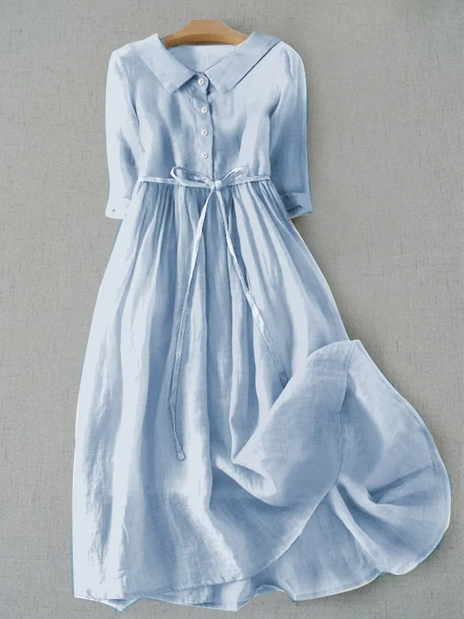 Zofia – Robe d'Élégance Subtile et de Confort