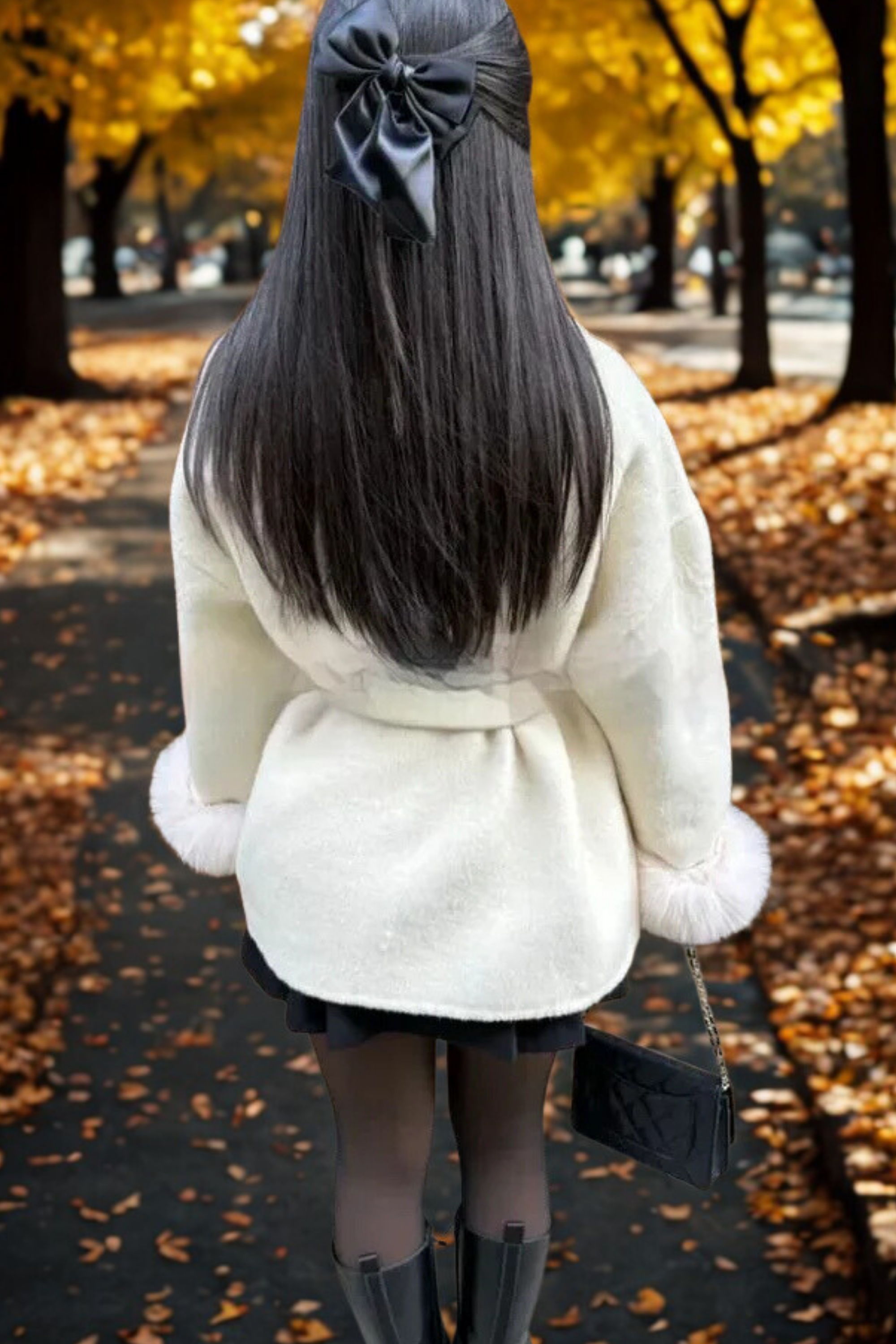 DELACROIX | MANTEAU FOURRURE MANCHE