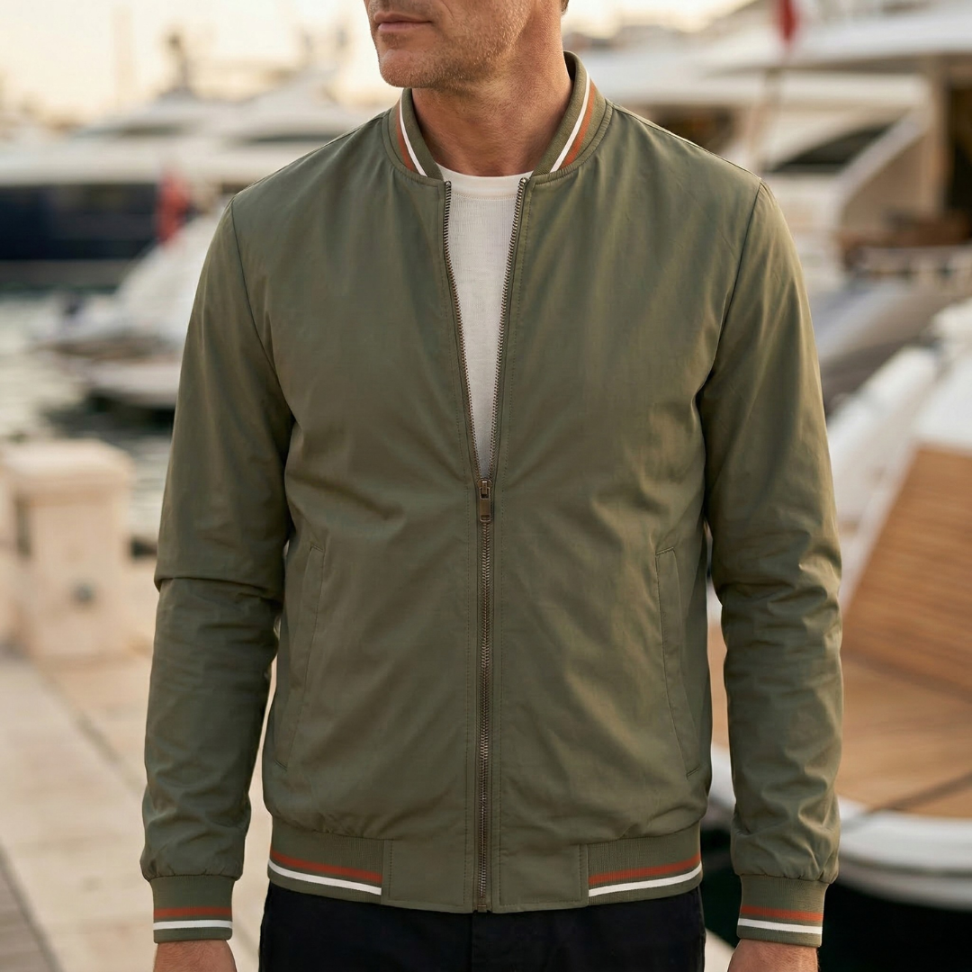 Adrien | Blouson Coupe-Vent en Coton Premium