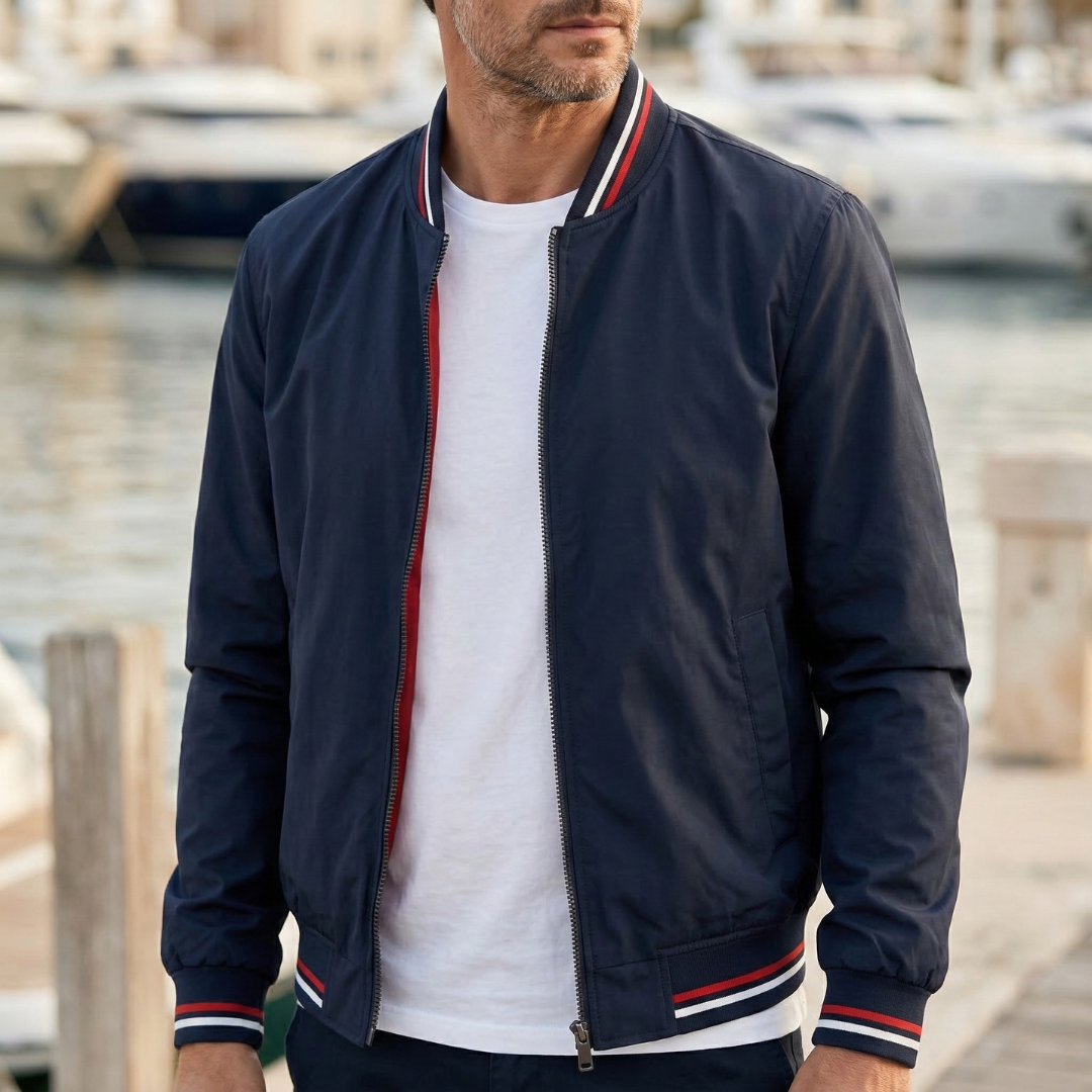 Adrien | Blouson Coupe-Vent en Coton Premium
