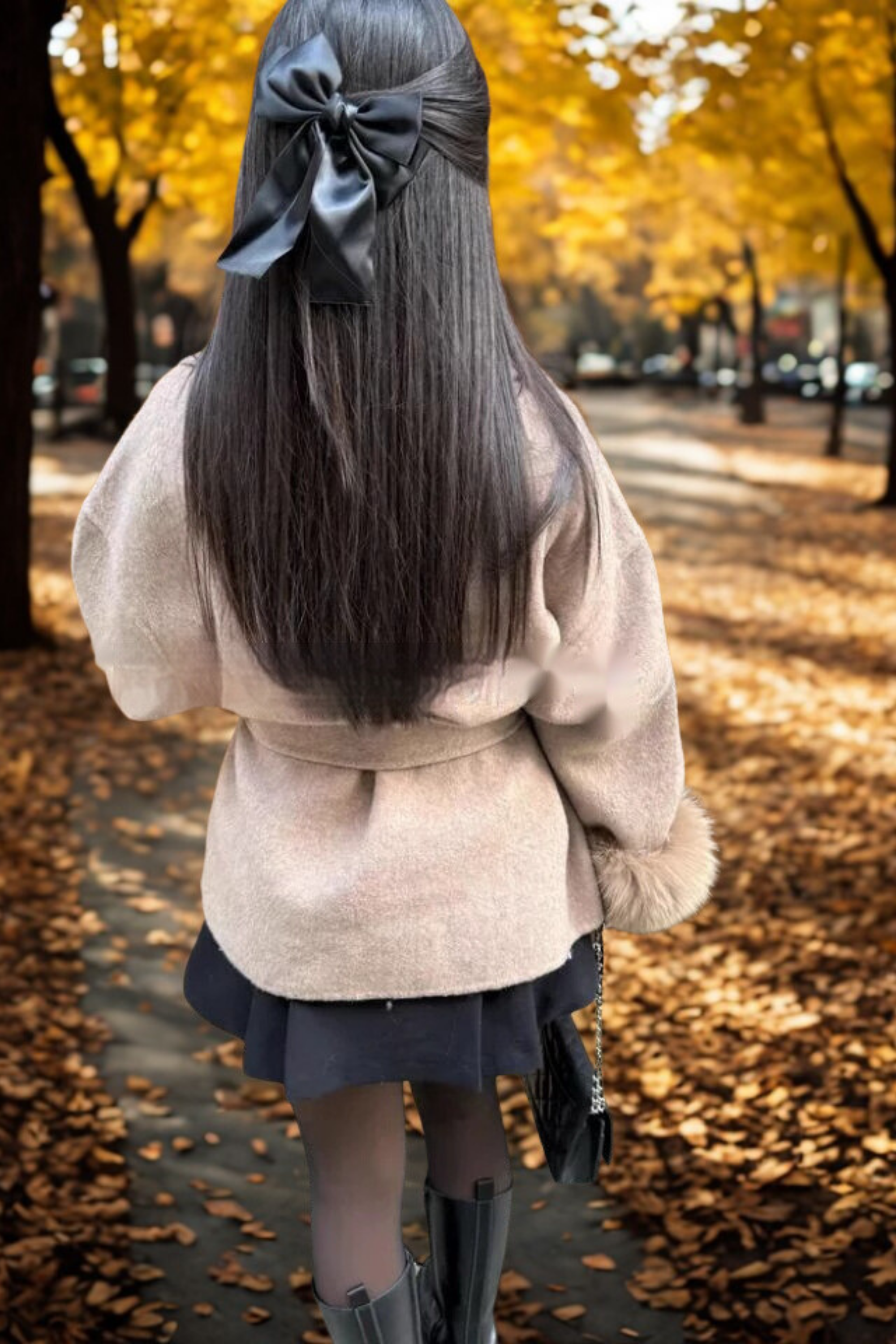 DELACROIX | MANTEAU FOURRURE MANCHE